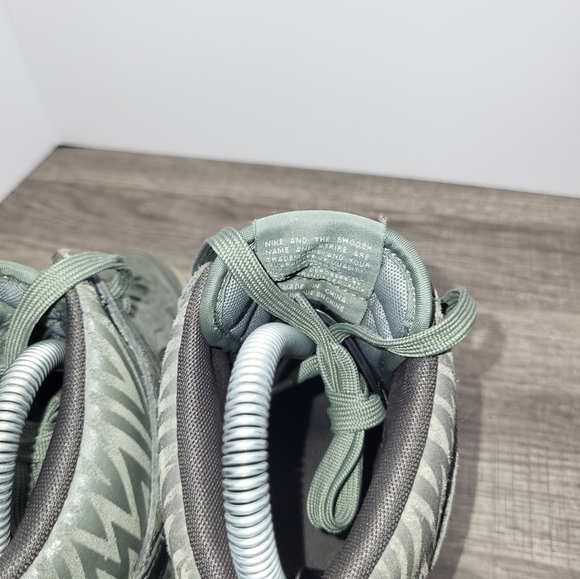 NIKE DUNK SKY HI WEDGE BOOTS 543258-302 Women's Size 7 Green - Picture 6 of 10